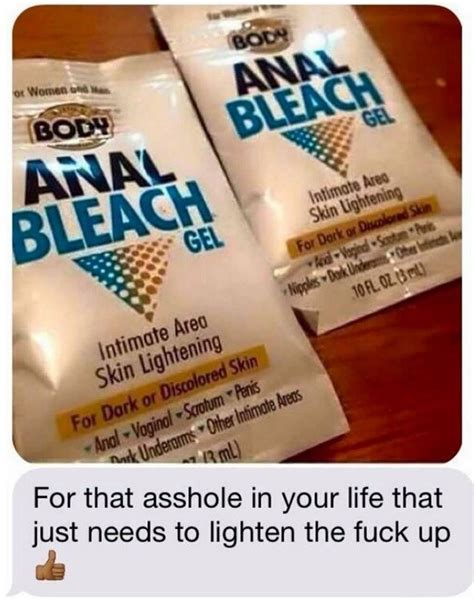 anal bleach meme